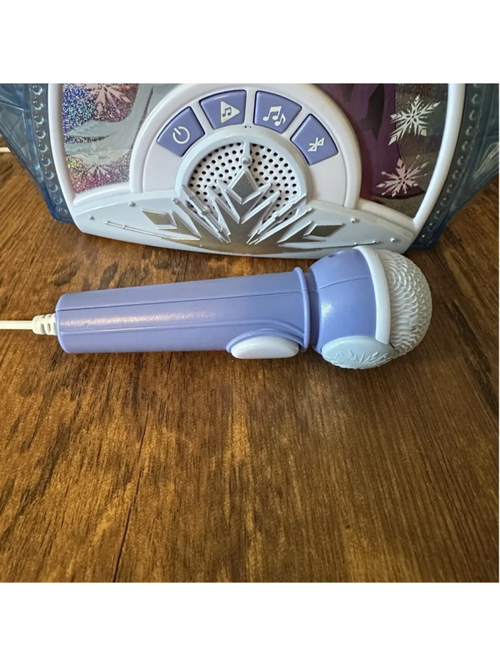 Disney Frozen 2 Bluetooth Sing-Along Boombox Speaker with Microphone